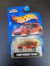 RARE Hot Wheels Peugeot 206 WRC 2004 sous blister