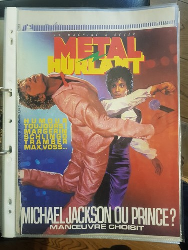 Metal hurlant magazines prince - magazines,
