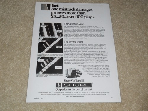 Shure v15 type iii 1 - type,