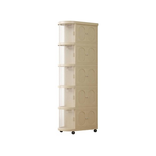 Armoire niveaux beige - armoire, 5