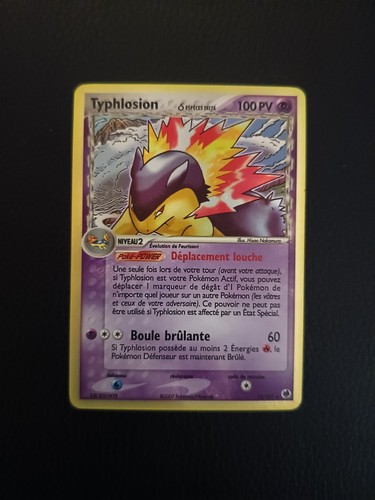 Carte pokémon typhlosion - carte,