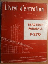 IH Mc Cormick tracteur Farmall