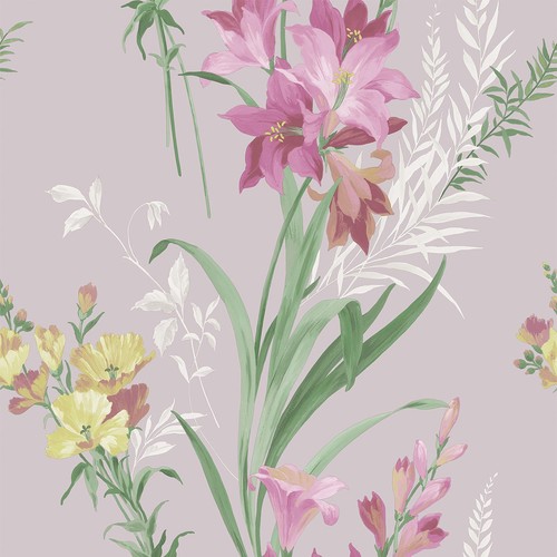Rouleau papier peint - peint, floral