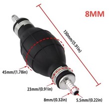 POMPETTE 8 MM POIRE D'AMORCAGE