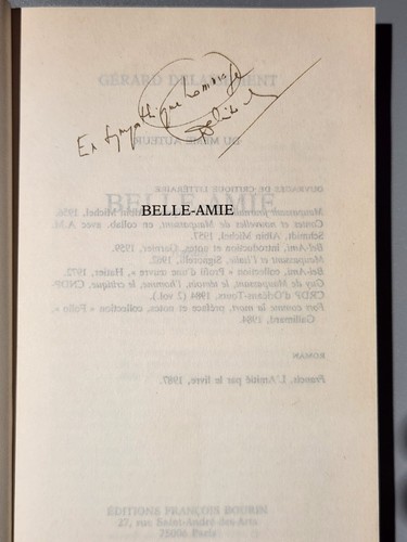 Gerard delaisement belle - gerard,