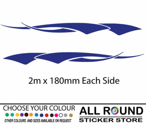Vehicle stripe boat rv - 2m,