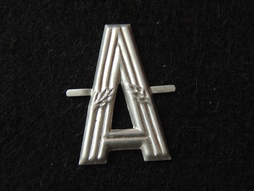 Ancienne lettre aluminium - lettre,