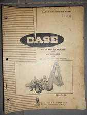 Case tractopelle chargeur backhoe 32 - 32S sur 530 : catalogue de pièces C908