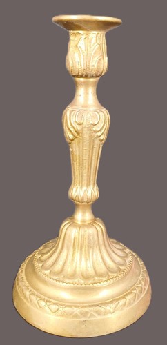 Bougeoir laiton style louis - bougeoir,