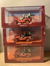 3 x  JEEP WILLYS ROUGE