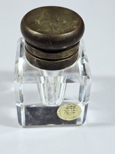 Ancien encrier en cristal