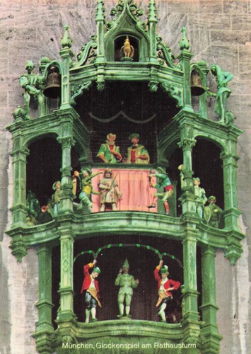 Allemagne munich glockenspiel - allemagne,
