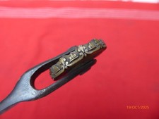 grande roulette de relieur reliure  outil ancien fer à dorer  n°10