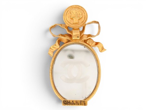 Vintage broche chanel miroir - chanel,