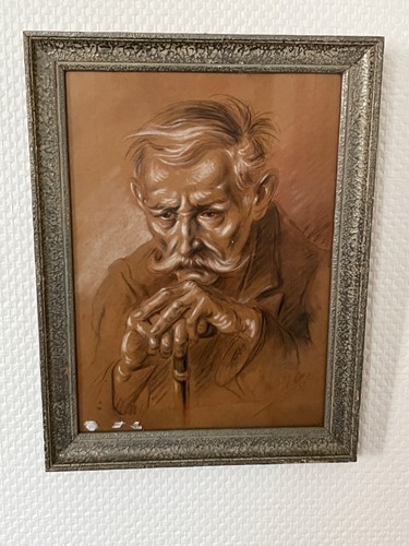 Tableau ancien encadré