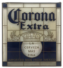 Enseigne Publicitaire Corona Extra En Verre