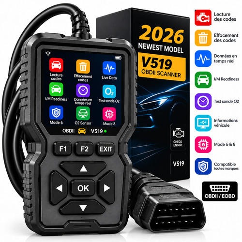 Scanner obd2 v519 - obd2, usb