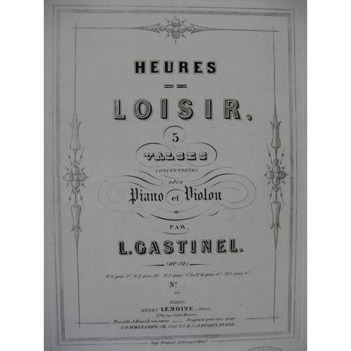 Gastinel léon valse - gastinel,