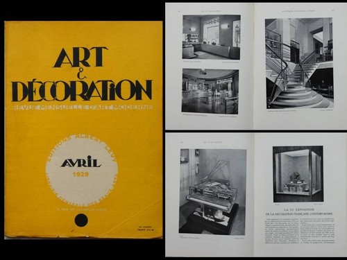 Art decoration avril 1929 - art,