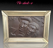 RUSSIE USSR PLAQUE BAS RELIEF