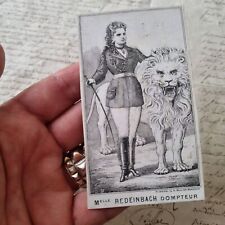 Rare Chromo REDEINBACH Femme