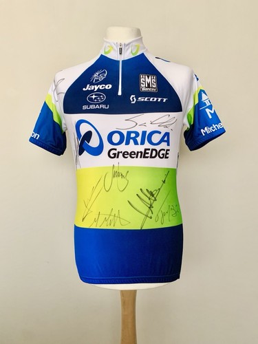 Orica greenedge 2013 signed - greenedge,