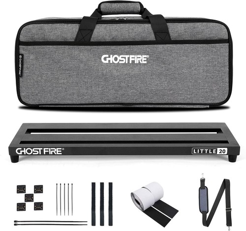 Ghost fire guitar pedal board - fire,