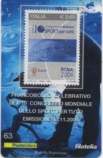 2004 Tessera Philatélie Unif. N.278 - Congr. Sport Pour Tous MF62210