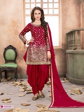 Costume Salwar Kameez créateur indien pakistanais robe ethnique style patiala