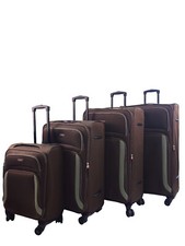 Marron Coque Souple Valise 4