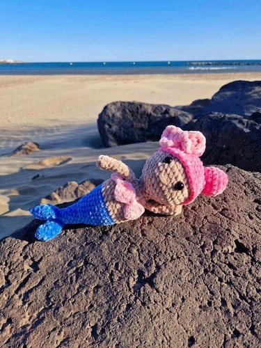Amigurumi sirène peluche fait - amigurumi,