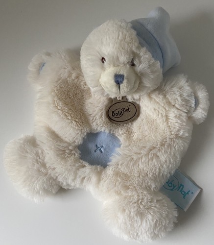 3826 doudou plat - plat, ours