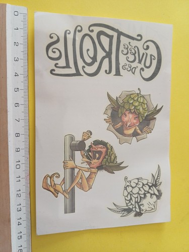 Planche tatouages temporaires - planche,