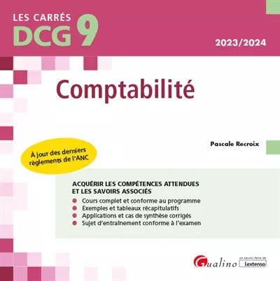 Dcg comptabilité cours - dcg,