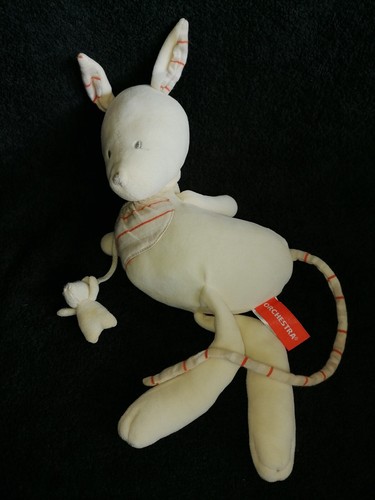 Doudou peluche kangourou - peluche,