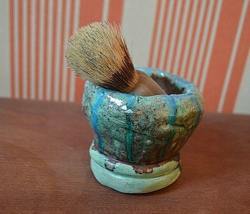 Ancien blaireau bol - ancien, +