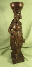 Sculpture en bois  Bretonne au