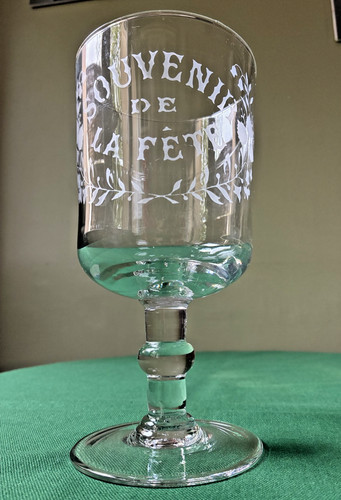 Grand verre vase - verre/vase, mariage