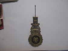 BALANCIER DE PENDULE EN BRONZE . XIX éme.