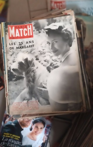 Magazines paris match lot - -,