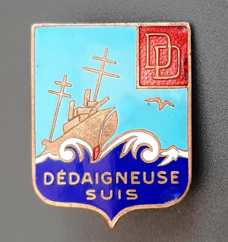Insigne wwii aviso - aviso, dedaigneuse