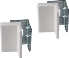 2x Suspensions d'armoire Placard Mural Supérieur Schrank-Aufhängung Blanche