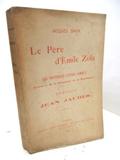 JACQUES DHUR LE PERE D'EMILE ZOLA & LETTRES COMBES 1899 EO JAURES AIX PROVENCE
