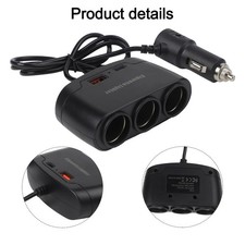 Répartiteur de puissance de véhicule robuste comprend deux ports de charge USB