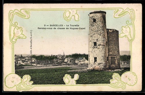 Cpa sarcelles tourelle - cpa,
