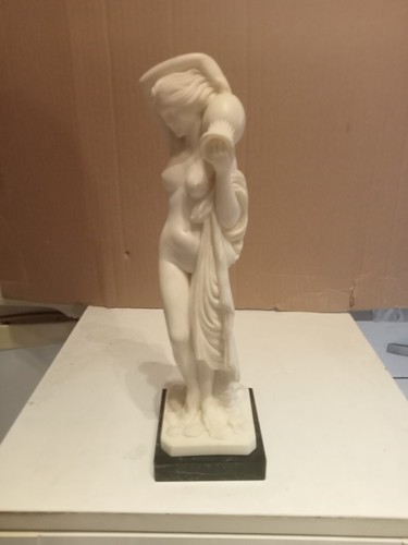 Statuette ancienne marbre - statuette,