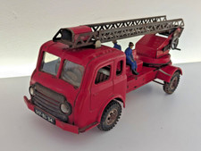 JOUET ANCIEN JOUSTRA Camion Pompier (voiture joustra dinky toys norev )