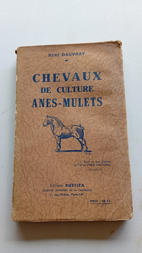 Livre chevaux culture anes - chevaux, de