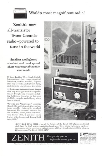 1958 zenith all - all, transistor