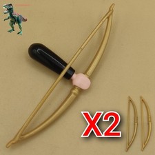 X2 Playmobil arc doré longues